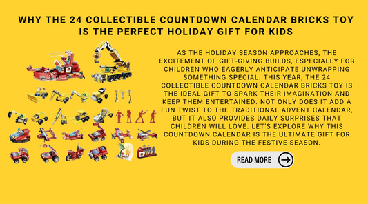 Why the 24 Collectible Countdown Calendar Bricks Toy is the Perfect Holiday Gift for Kids