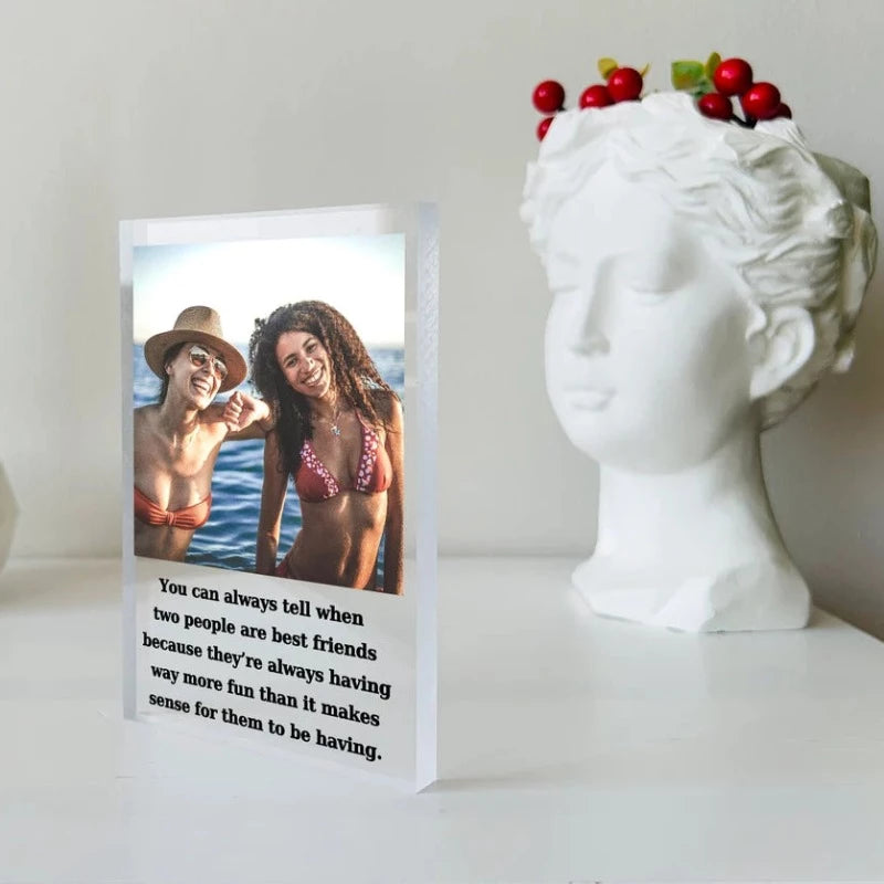 Acrylic Print Personalized Plaque