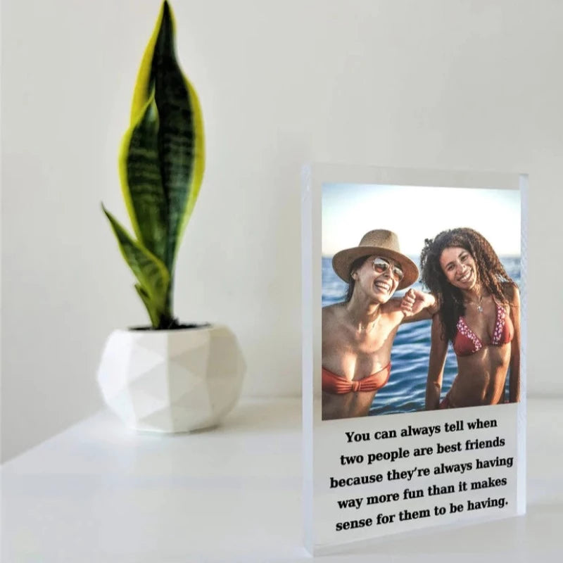 Acrylic Print Personalized Plaque