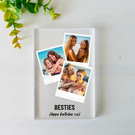 Bestfriends Acrylic Print Custom Plaque