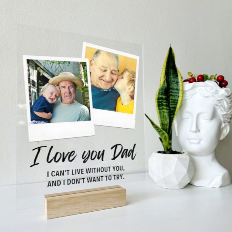 Custom Acrylic Photo Frame