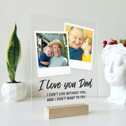 Custom Acrylic Photo Frame