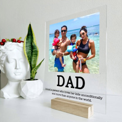 Custom Acrylic Photo Plaque