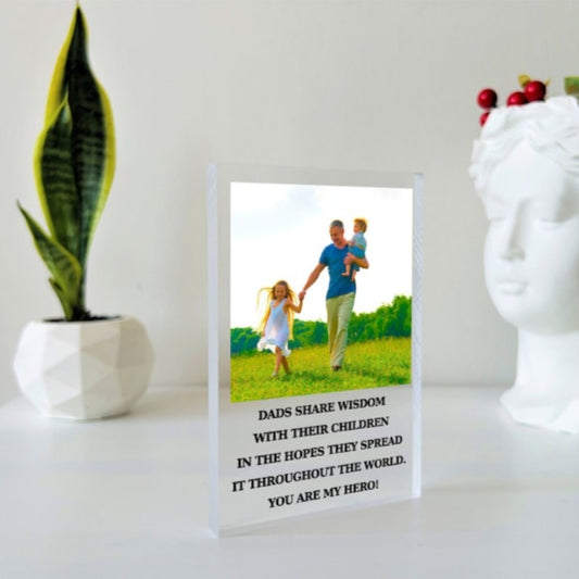 Custom Acrylic Photo Frame