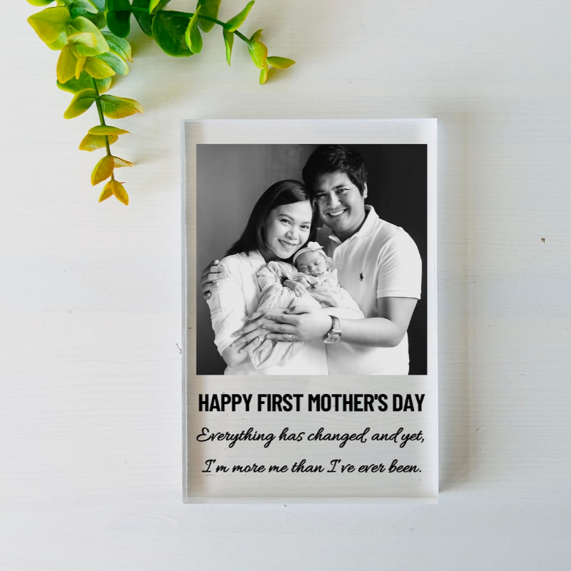 Custom Photo Plaque For Mother