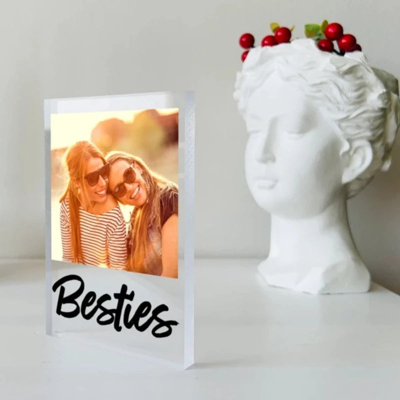 Customizable Friends Photo Plaque