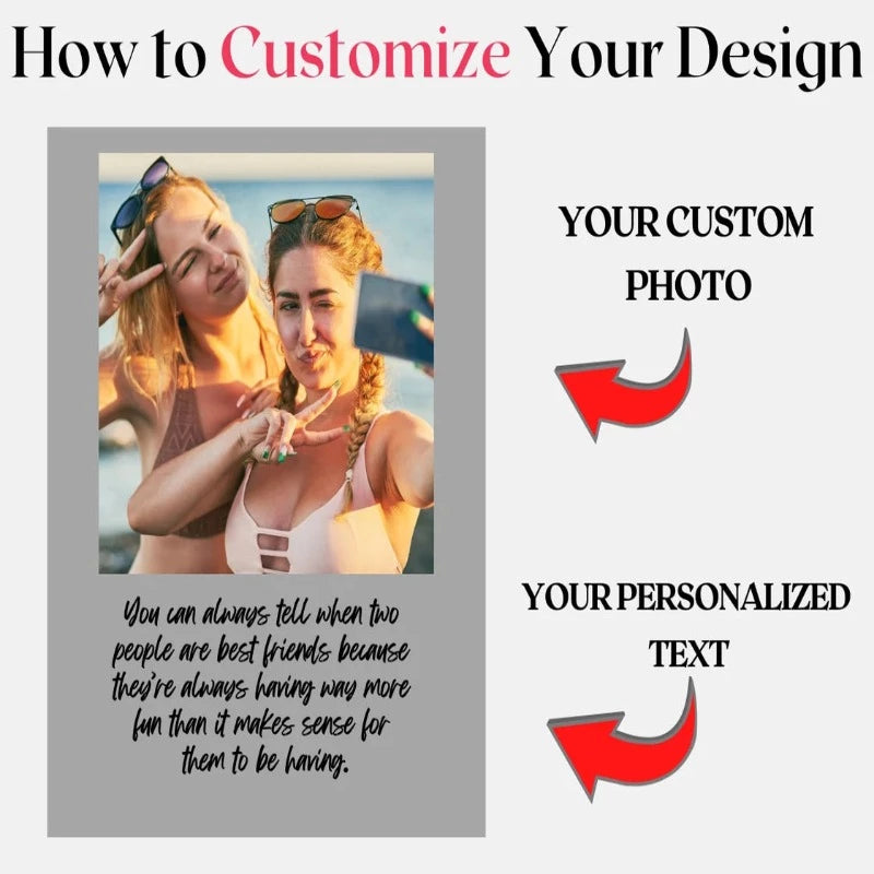 Customizable Photo Acrylic Print Plaque