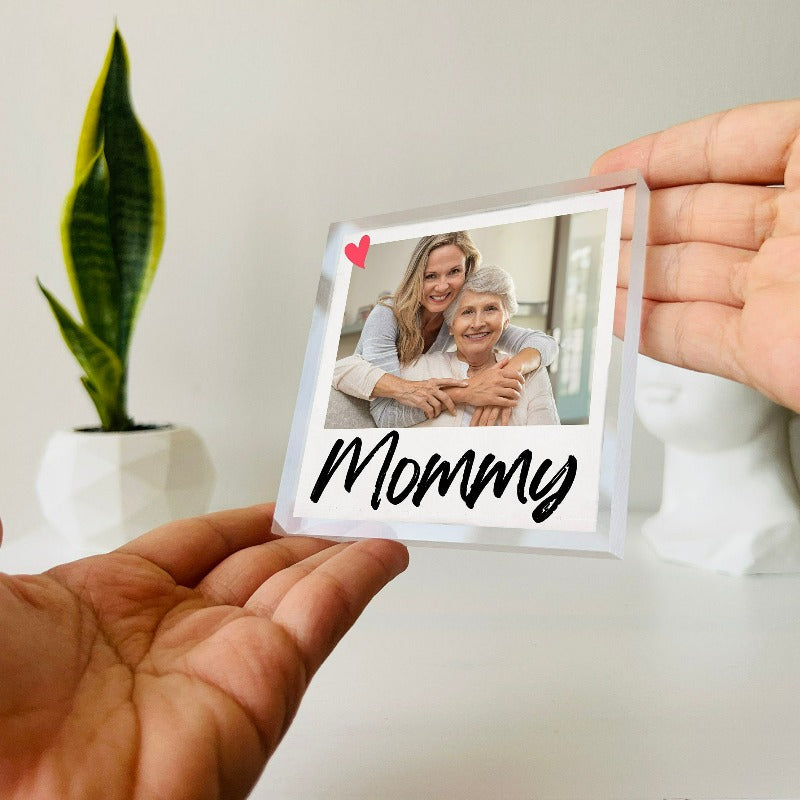 Customized Photo Block For Mother