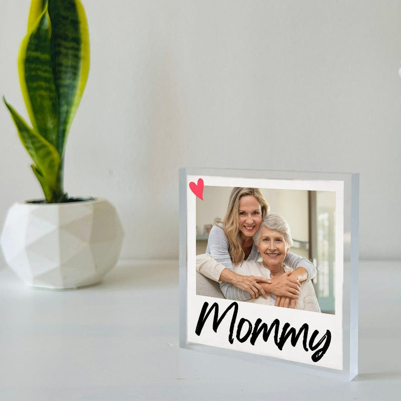 Customized Photo Block For Mother