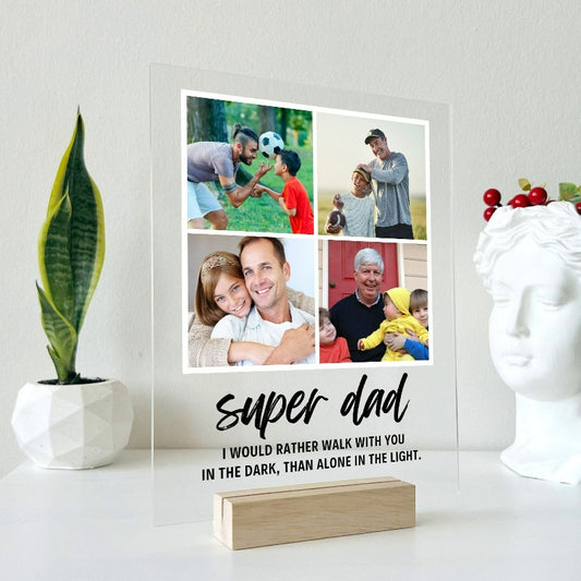 Customized Photo Plaque With Text