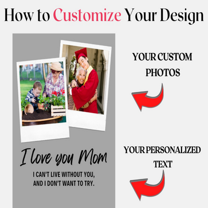 Customized Text Frame For Mother