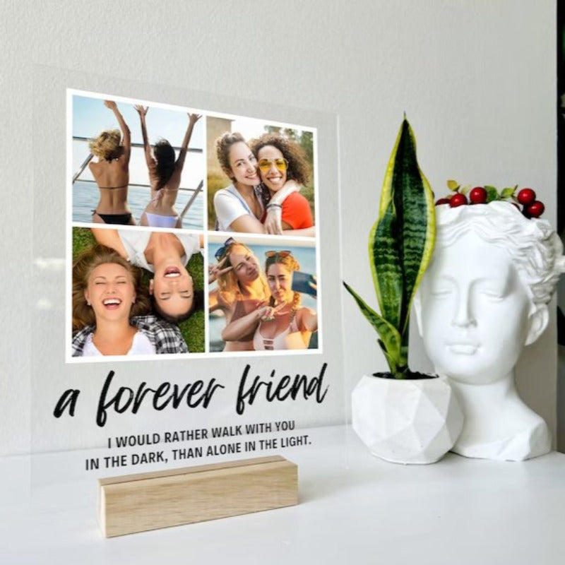 Friends Personalized Photo Plaque