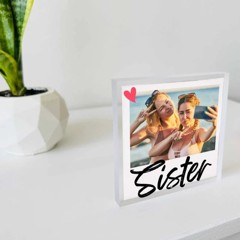 Friends Photo Personalized Plaque