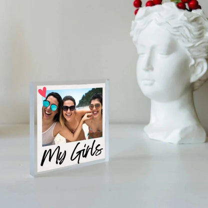 Friends Photo Customizable Plaque