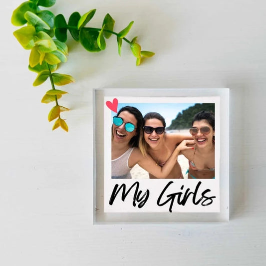 Friends Photo Customizable Plaque