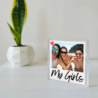 Friends Photo Customizable Plaque