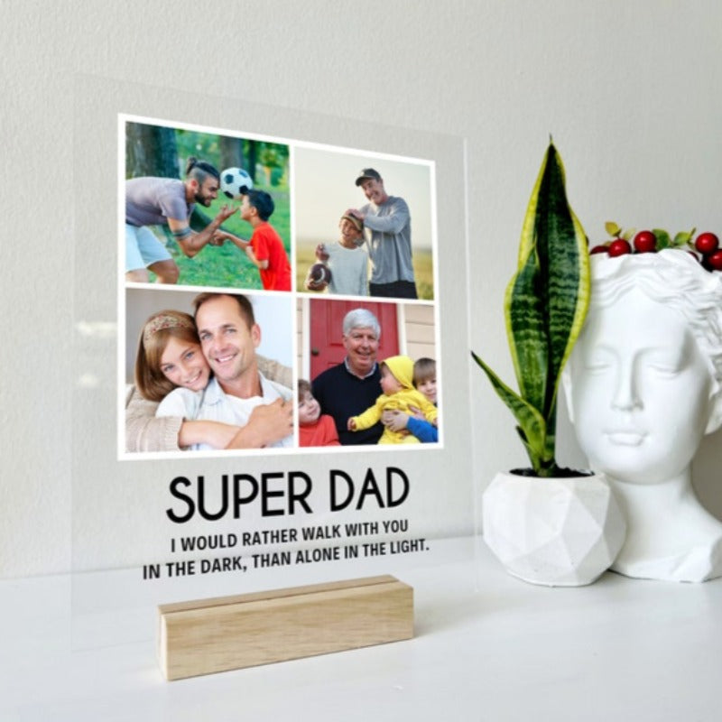 Personalized Acrylic Photo Plaque