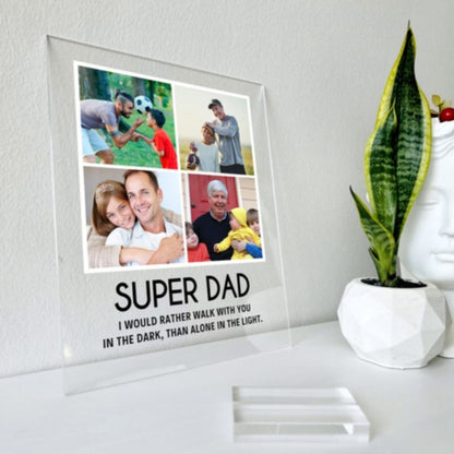 Personalized Acrylic Photo Plaque