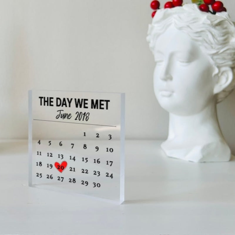 Personalized Anniversary Calendar