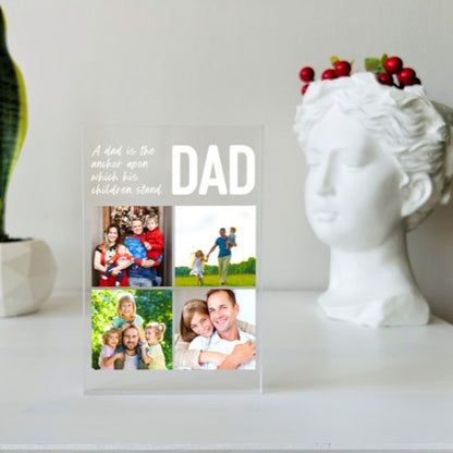 Personalized Family Photo Plaque