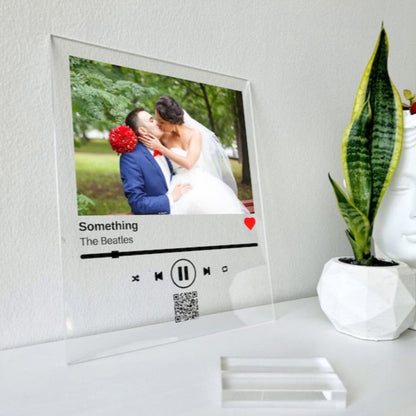 Personalized Music Plaque For Couple