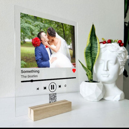 Personalized Music Plaque For Couple