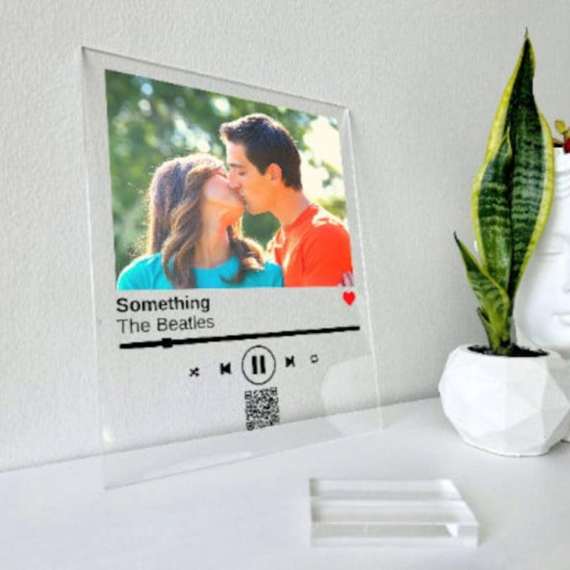 Personalized Music Plaque For Couple