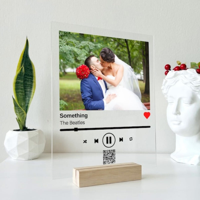 Personalized Music Plaque For Couple