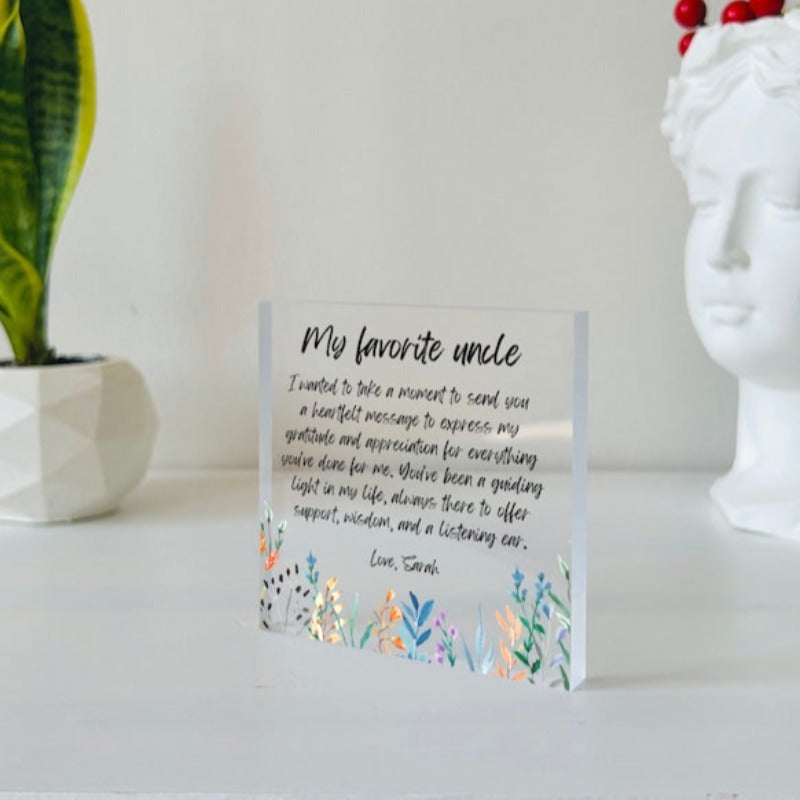 Personalized Note Frame