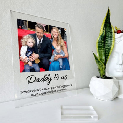 Personalized Photo Frame For Dad