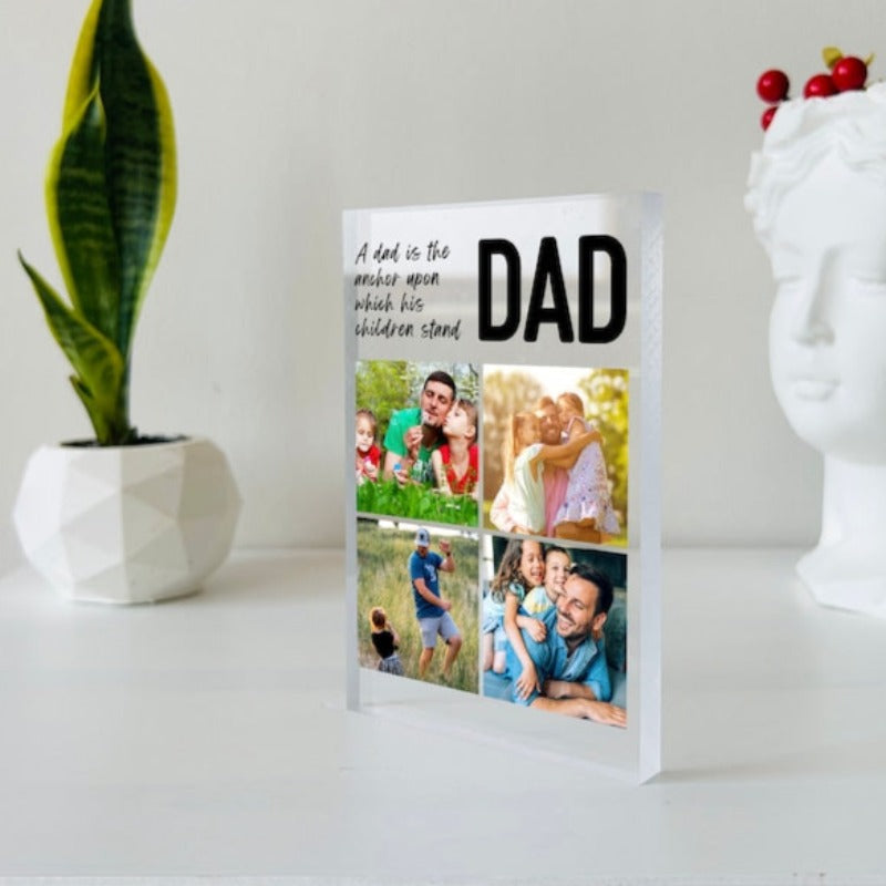 Personalized Photo Frame For Father