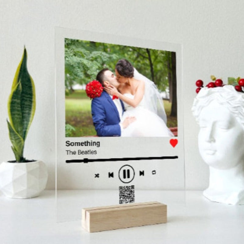 Personalized Song Plaque For Couple