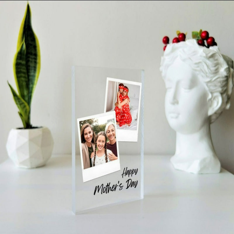 Personalized Text Print Photo For Mother