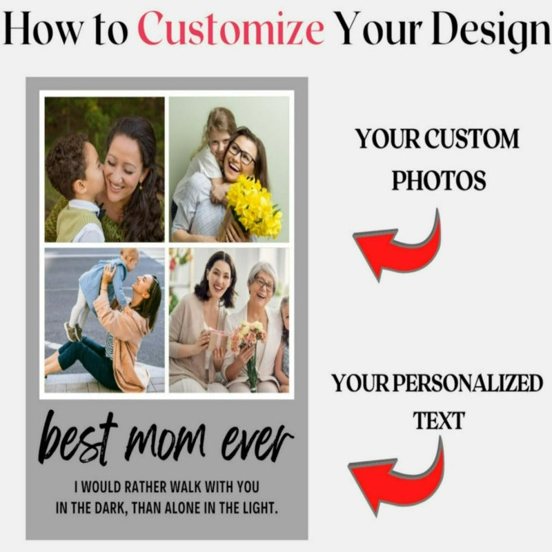 Personalized Text Printed Photo Frame