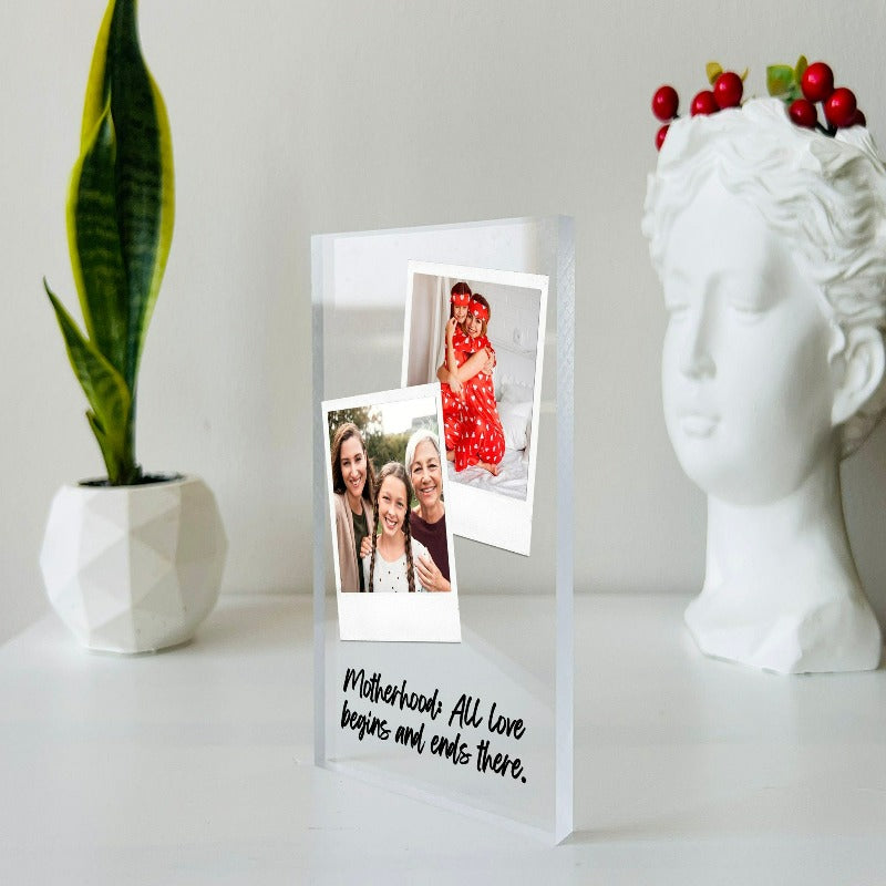 Text Customized Mother Photo Frame