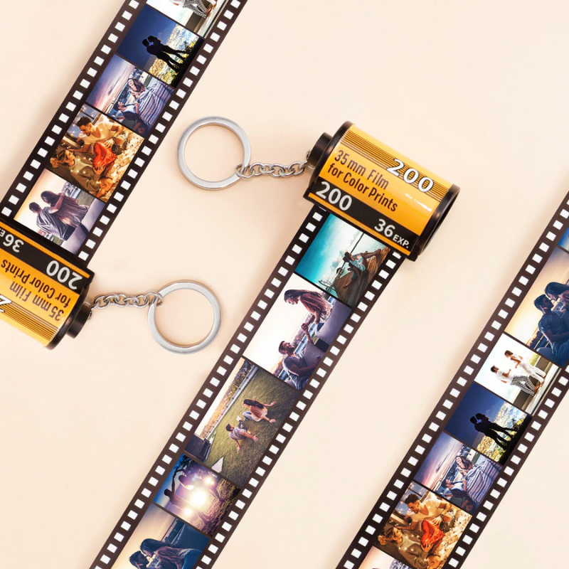 Camera Roll Photo Keychain