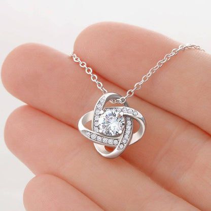 Sophisticated Crystal Pendant Necklace For Mom