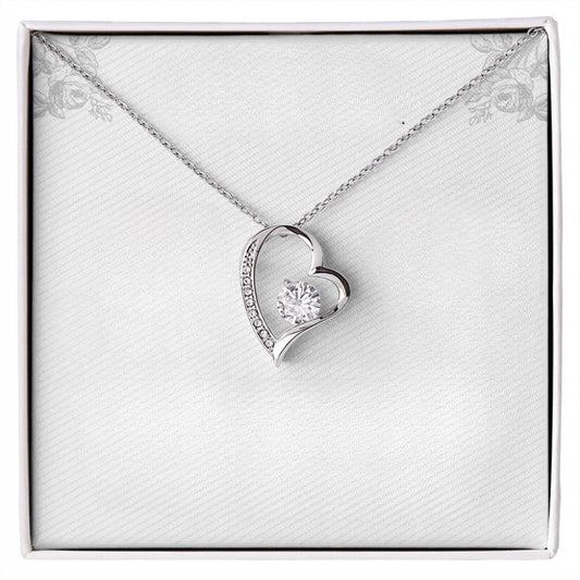 Sterling Silver Center Stone Pendant Necklace