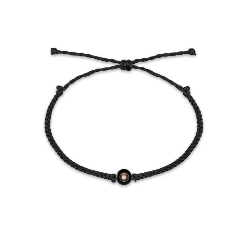 Minimalist Circle Design Photo Bracelet