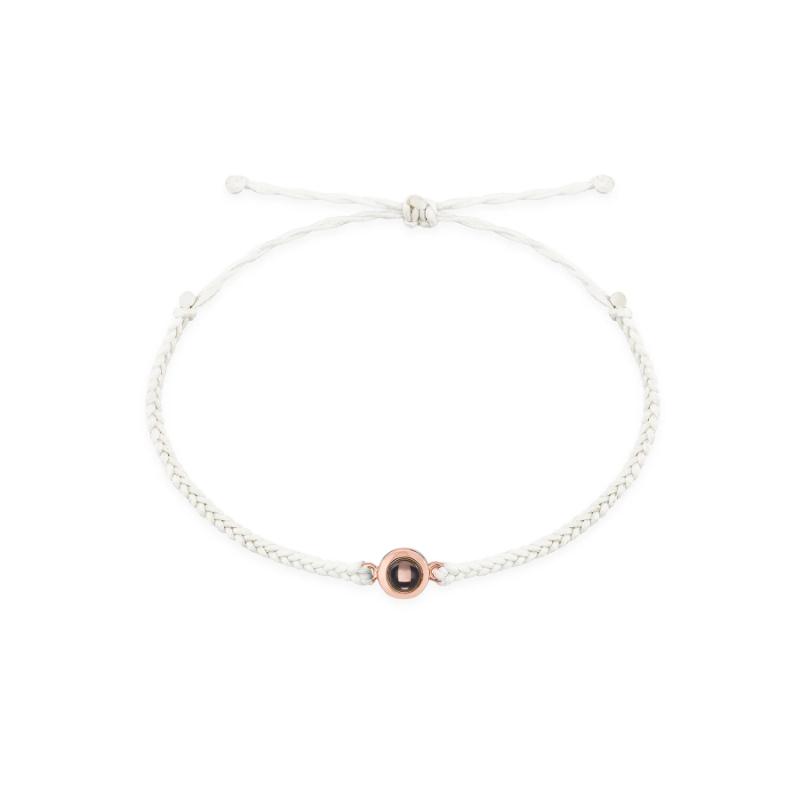 Minimalist Circle Design Photo Bracelet