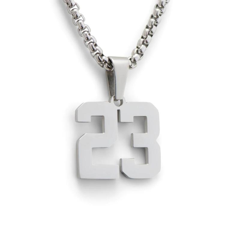 Personalized Sports Fan Number Pendant