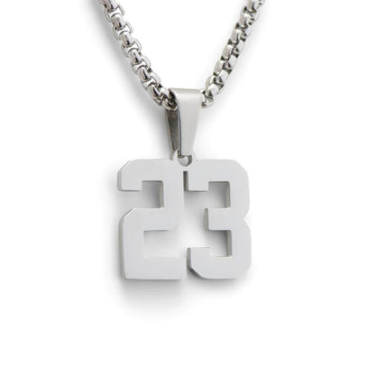 Personalized Sports Fan Number Pendant